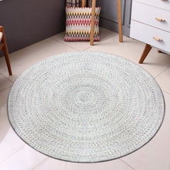Round Handwoven Polypropylene Rug（Wa-fu 02）