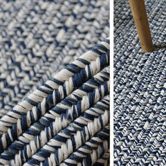 Round Handwoven Polypropylene Rug（Wa-fu 02）