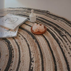 Natural Jute Rug – Summer-Friendly（Galaxy）