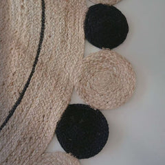 Natural Jute Rug – Summer-Friendly（Planet）