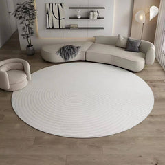 Classic Nordic-Style 3D Wilton Woven Carpet（HALFHALF）