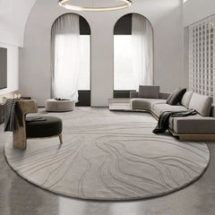 Premium Hand-Tufted Carpet（Ripples）