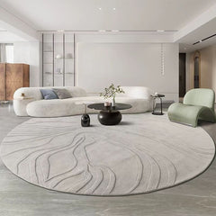 Premium Hand-Tufted Carpet（Ripples）