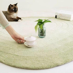 Premium Hand-Tufted Carpet（Pond）