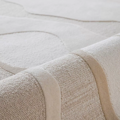 Premium Hand-Tufted Carpet（Waves）