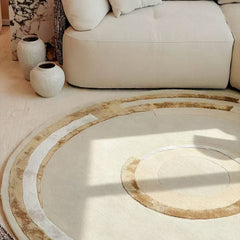 Premium Hand-Tufted Carpet（Circle）