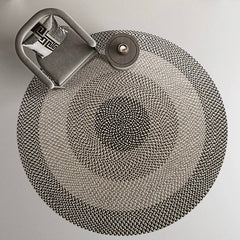 Handwoven carpet made with 90% natural yak wool and only natural materials（ORBIT）