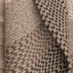 Handwoven carpet made with 90% natural yak wool and only natural materials（ORBIT）