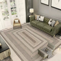 Handwoven carpet made with 90% natural yak wool and only natural materials（ORBIT）