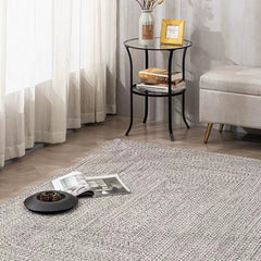 Japandi Handwoven Polypropylene Rug （Wa-fu 07 ）