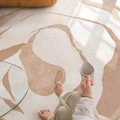 Premium Hand-Tufted Carpet（Rose）