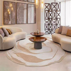 Premium Hand-Tufted Carpet（Rose）
